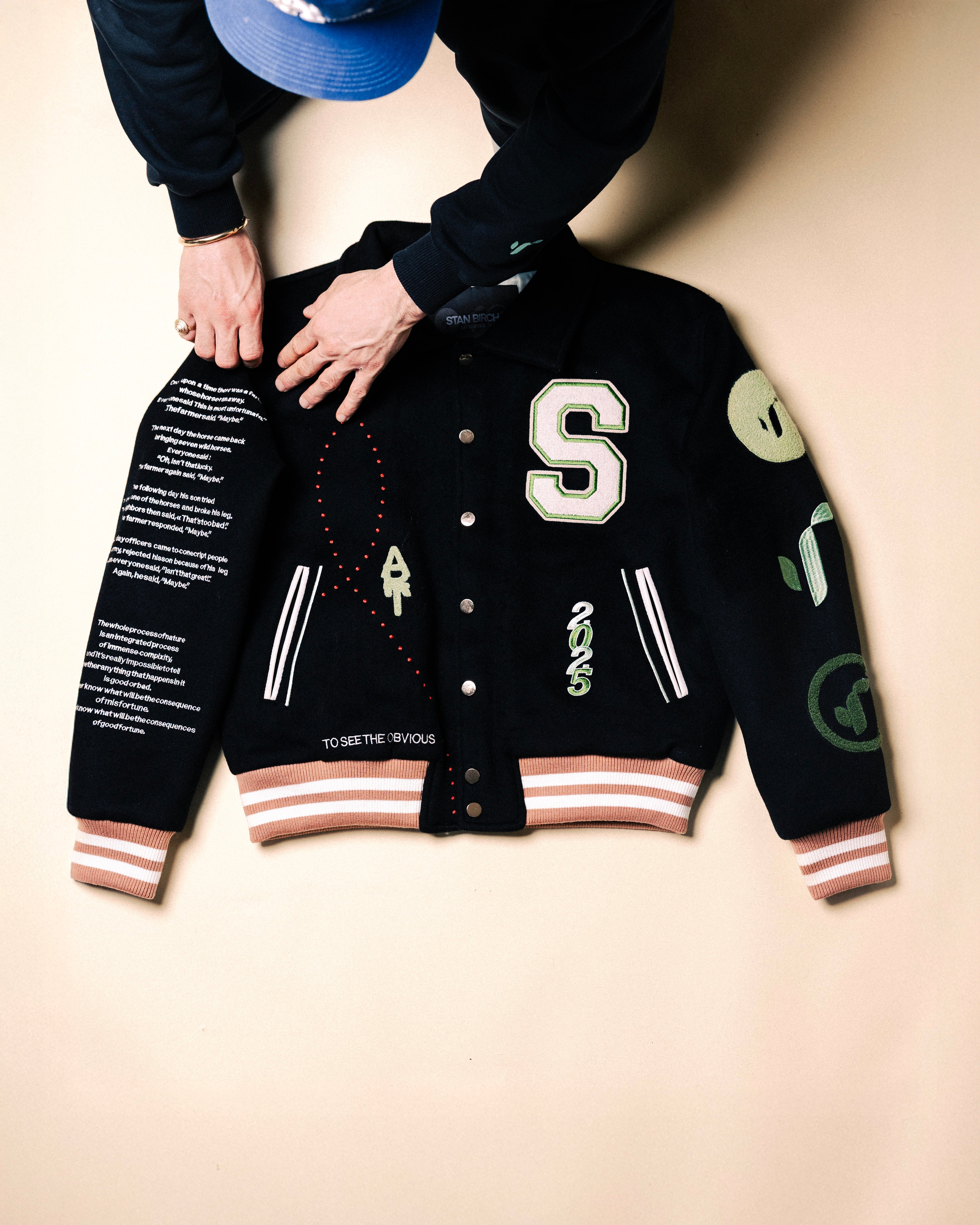 STAN BIRCH for THE WORLD - Varsity Jacket