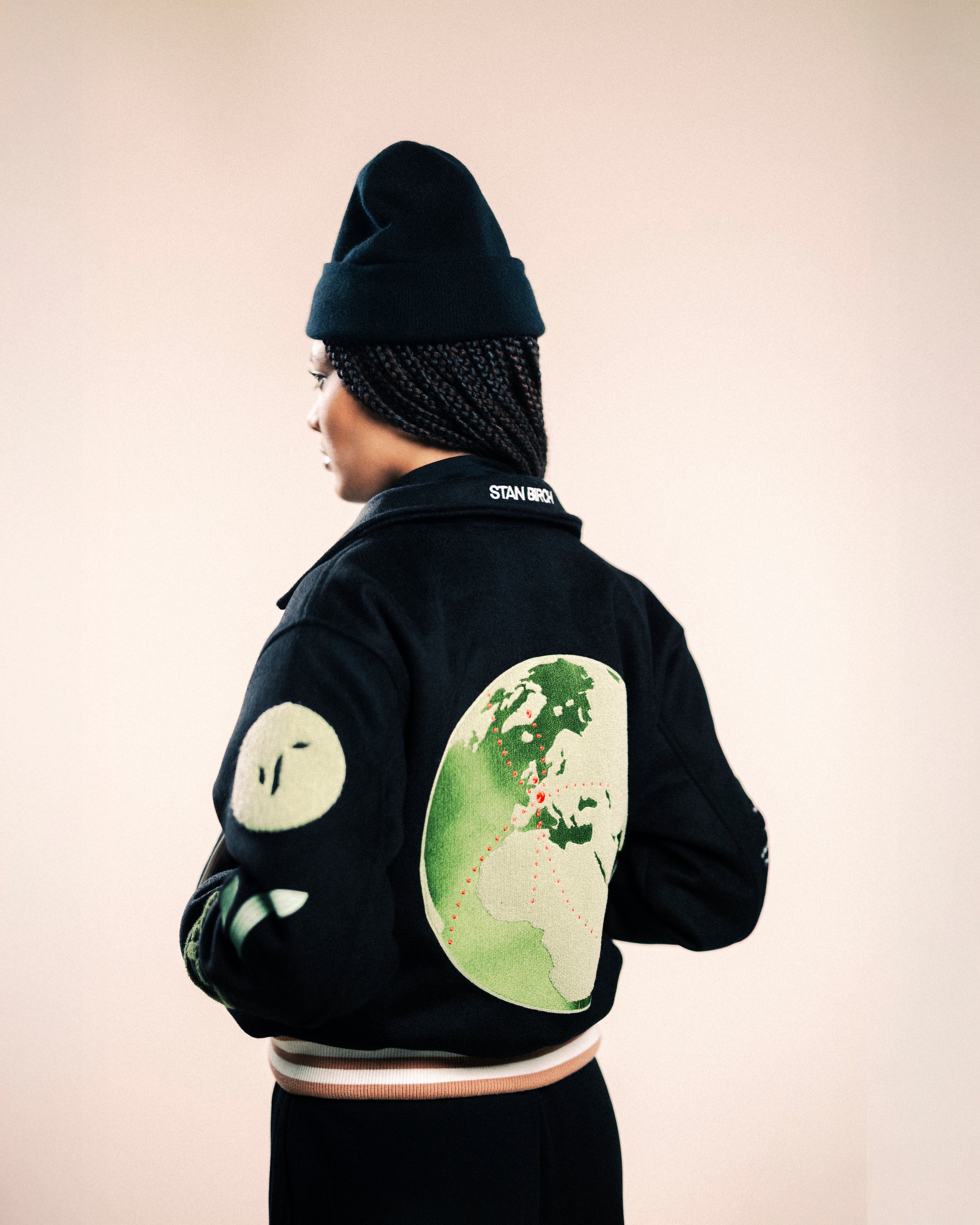 STAN BIRCH for THE WORLD - Varsity Jacket
