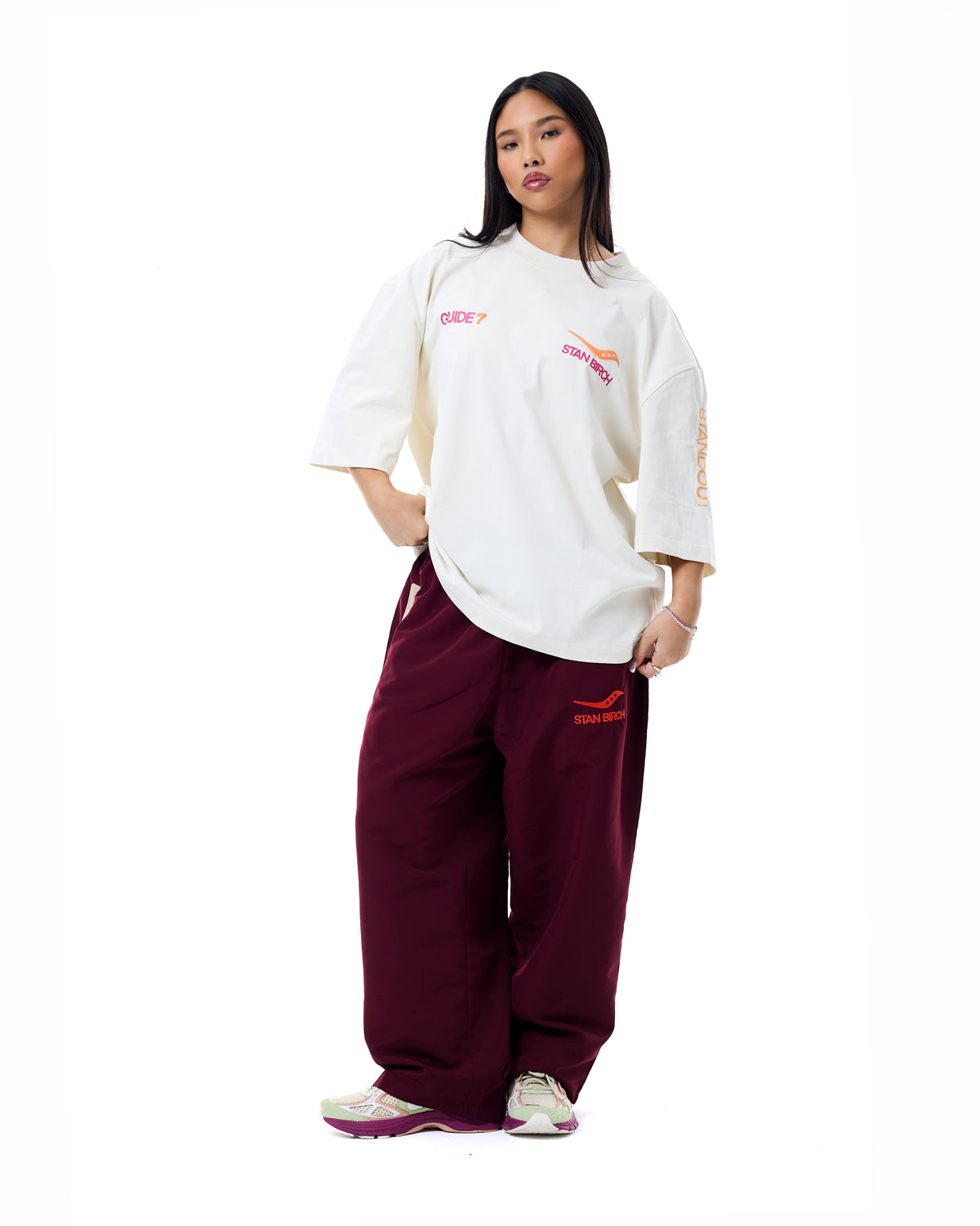 SAUCONY x STAN BIRCH VANILLA TEE