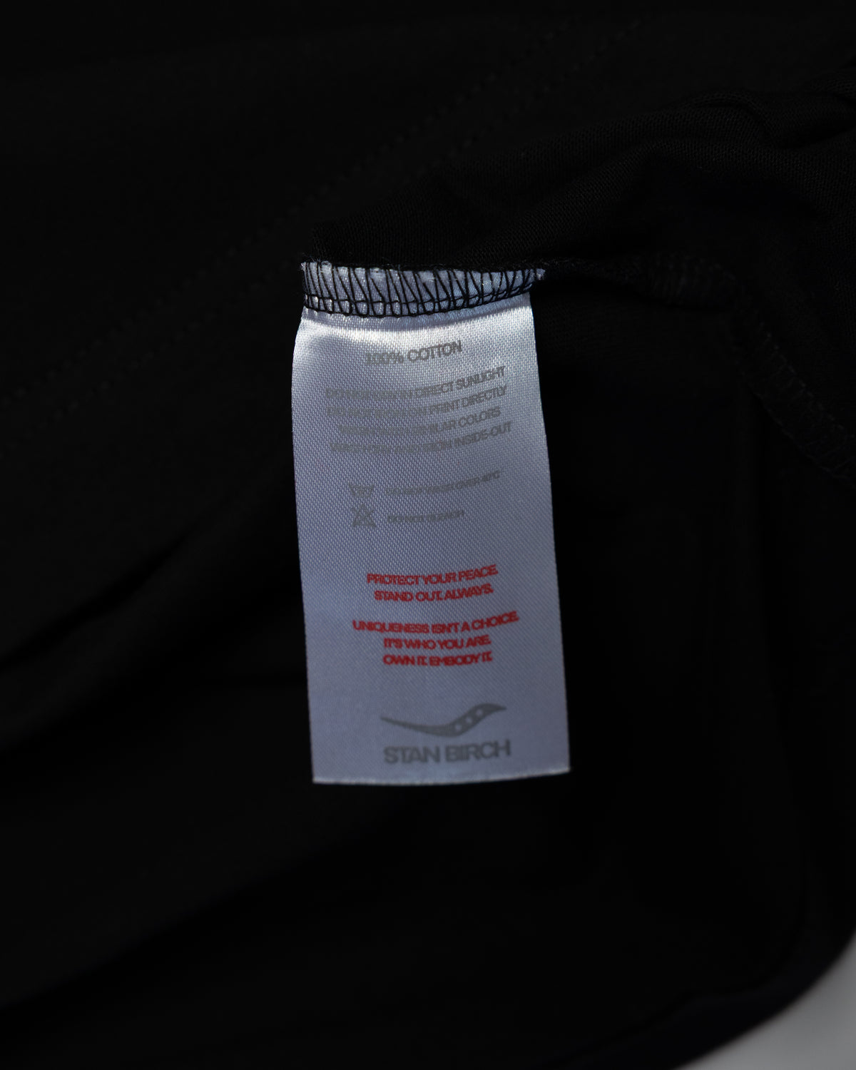 SAUCONY x STAN BIRCH BLACK TEE