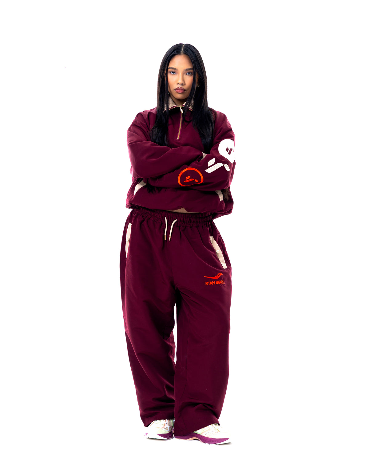 SAUCONY x STAN BIRCH TRACK PANTS
