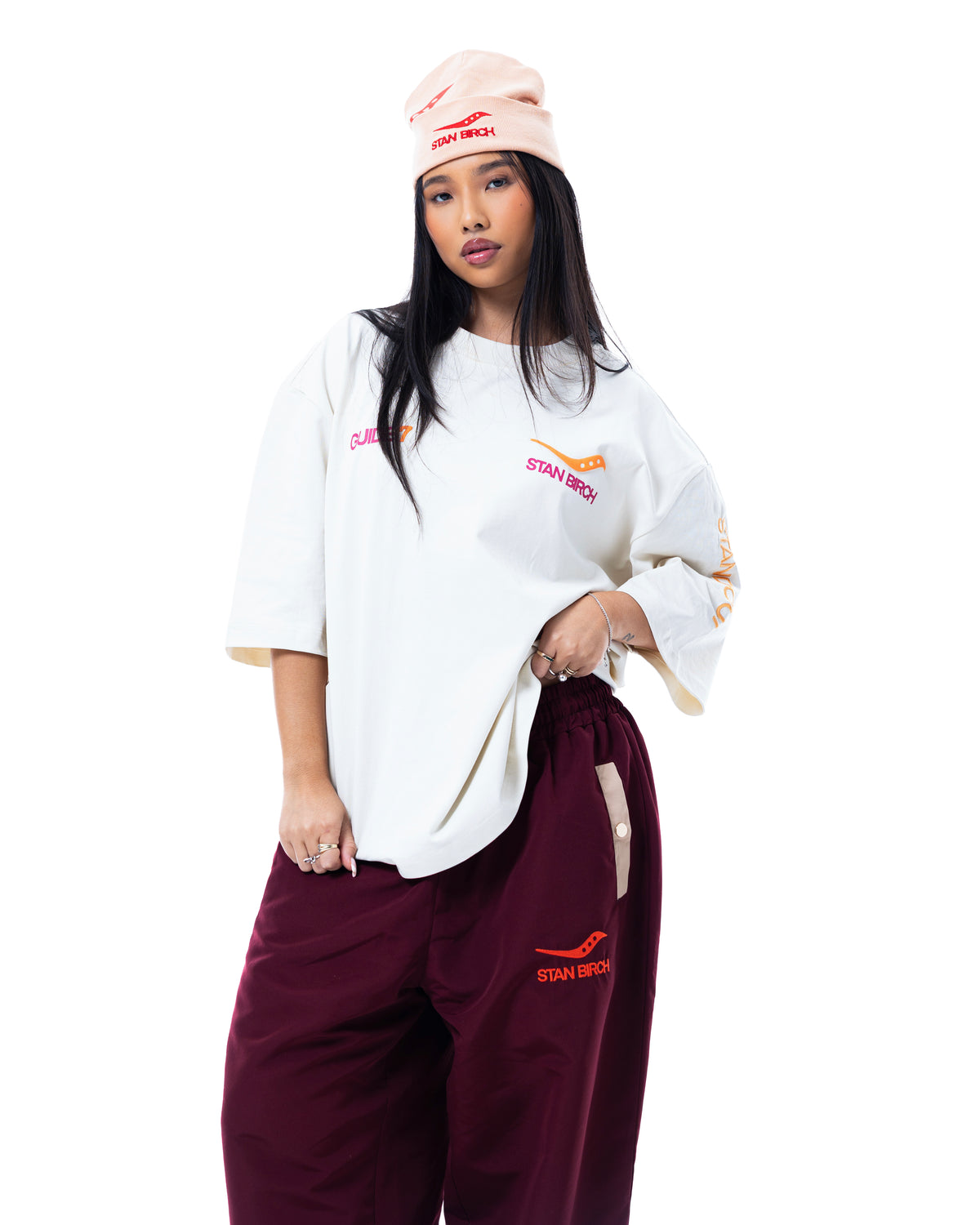 SAUCONY x STAN BIRCH VANILLA TEE