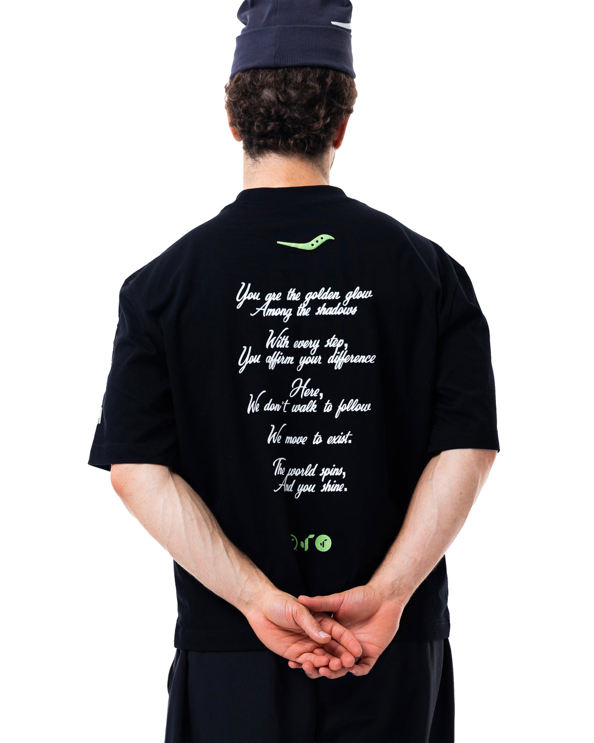 SAUCONY x STAN BIRCH BLACK TEE