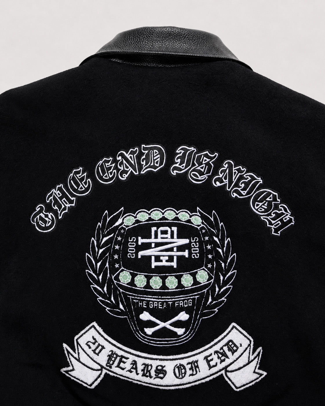 Stan Birch Varsity Jacket x END. Clothing & The Great Frog