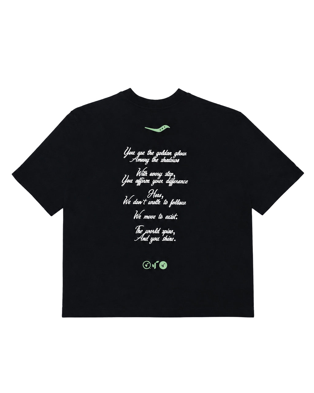SAUCONY x STAN BIRCH BLACK TEE