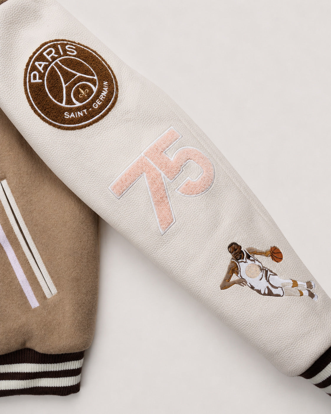 Stan Birch Varsity Jacket x Trajectoire Studio & the Paris Saint-Germa