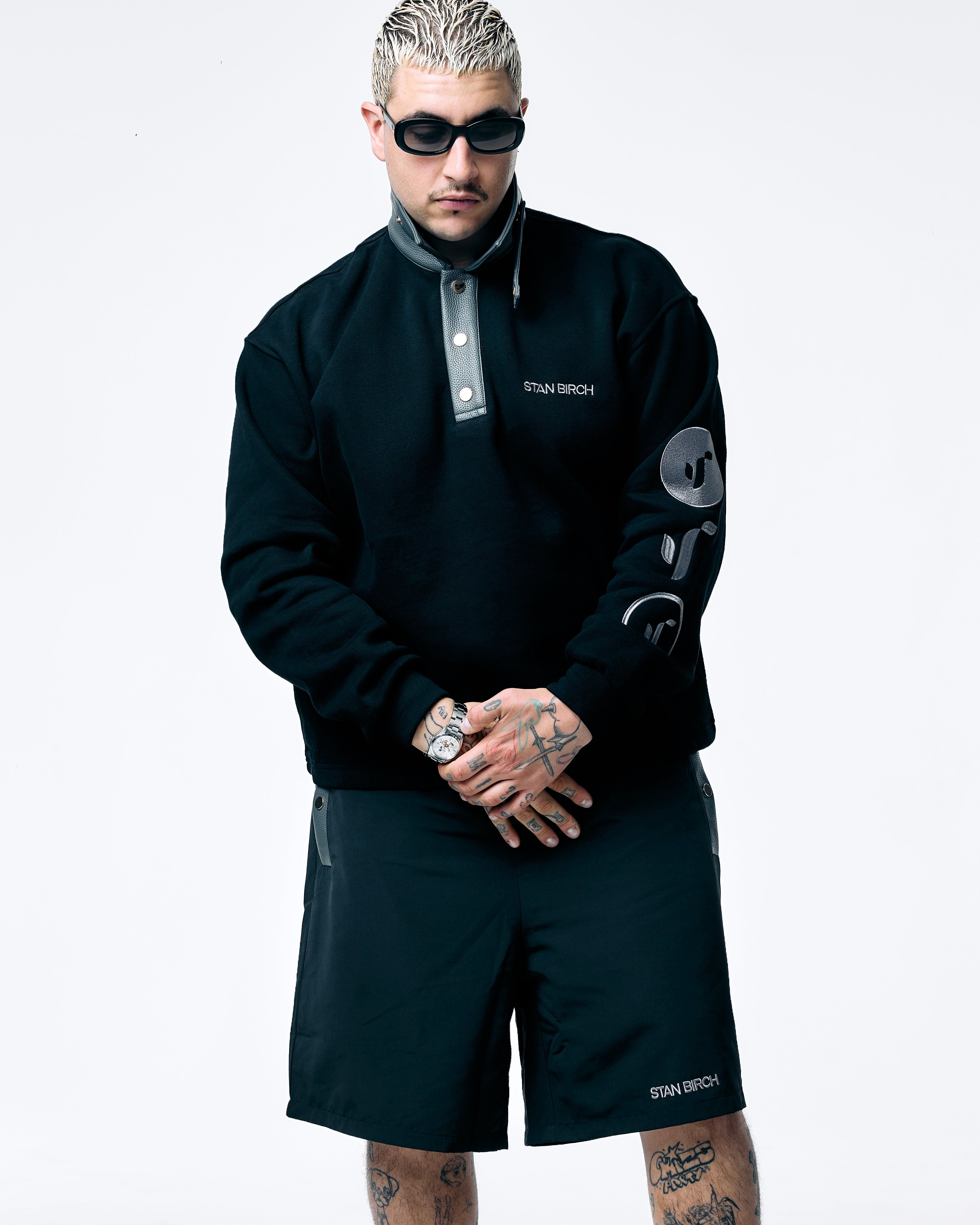 NYLON TRACKSUIT SHORTS